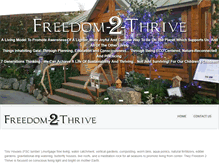 Tablet Screenshot of freedom-2-thrive.org